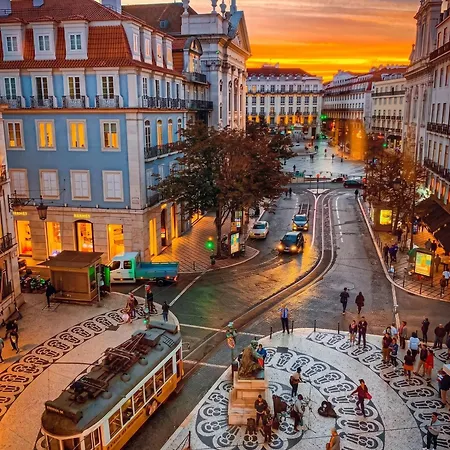 아파트 Charming In Lisbon, 40 M², Ideal For A Couple 리스본